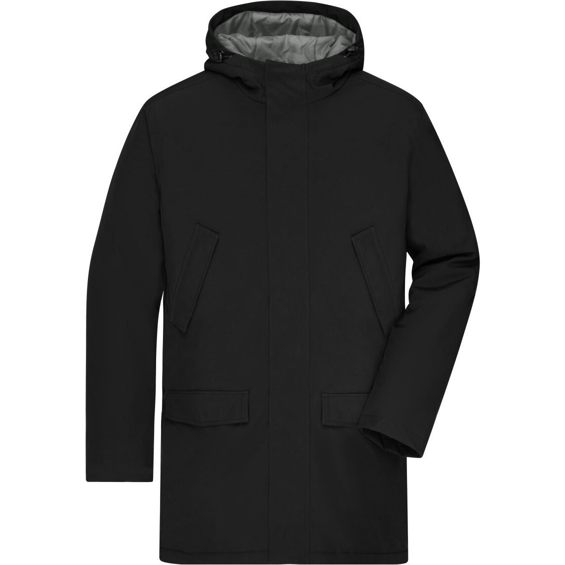 Kabát pánsky Daiber Business Parka - čierny,