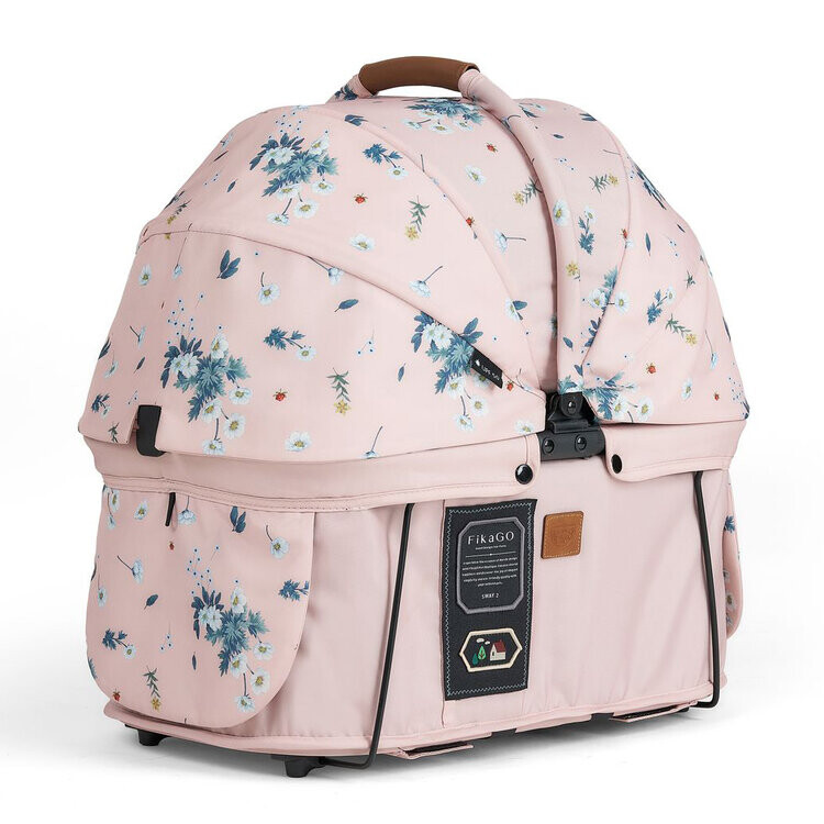 FIKAGO Nosič pre psov a mačky Sway2 Arctic Flower