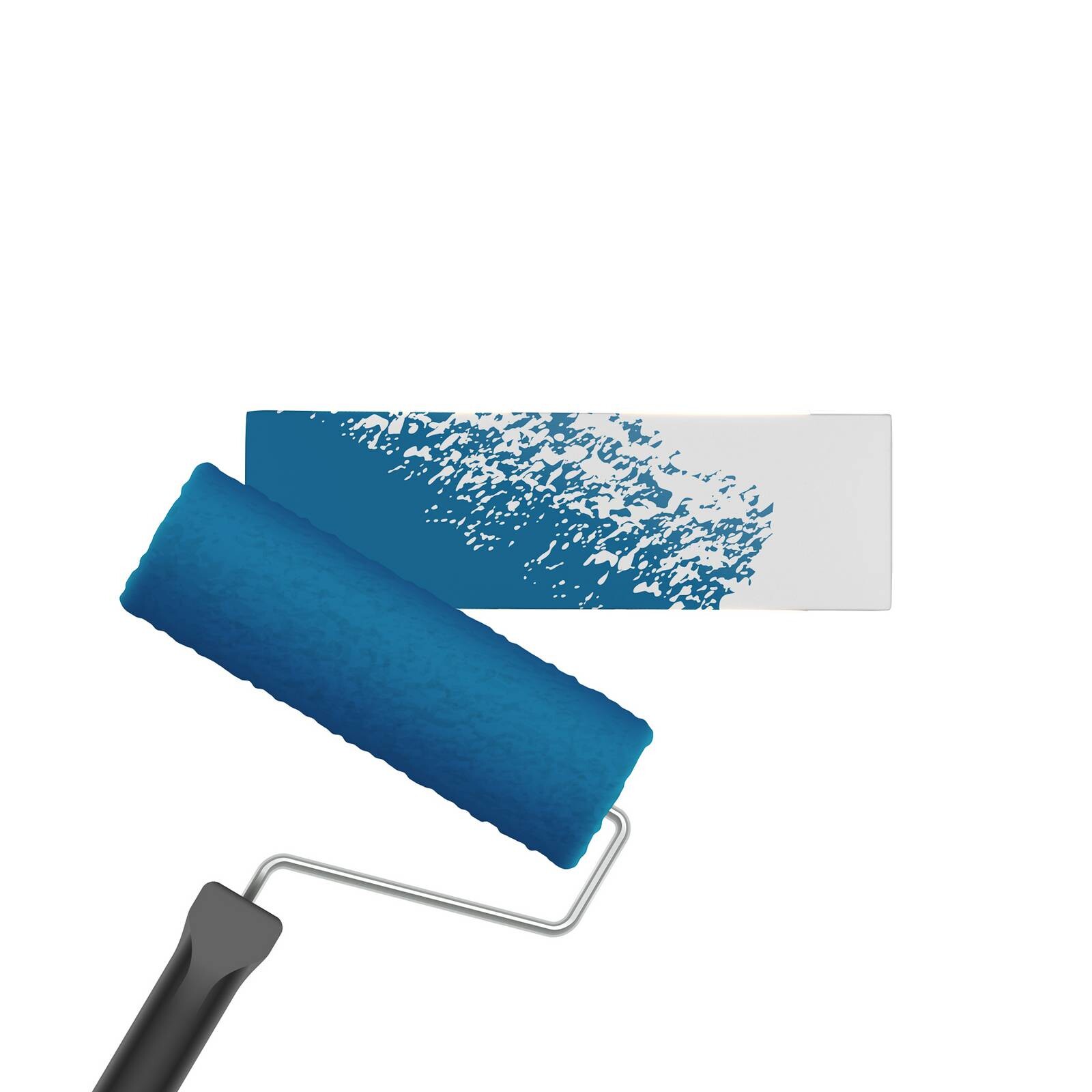 Nástenné svetlo Mattone, biele, šírka 23 cm, sadra, 4-pl.