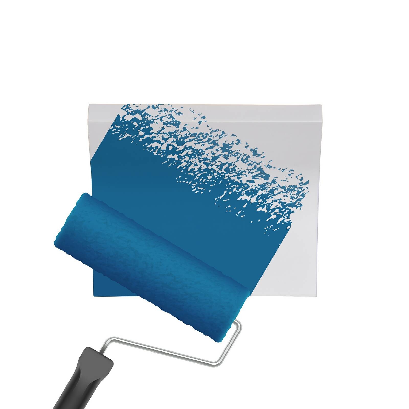 Nástenné svetlo Vanjura, biele, šírka 24 cm, sadra