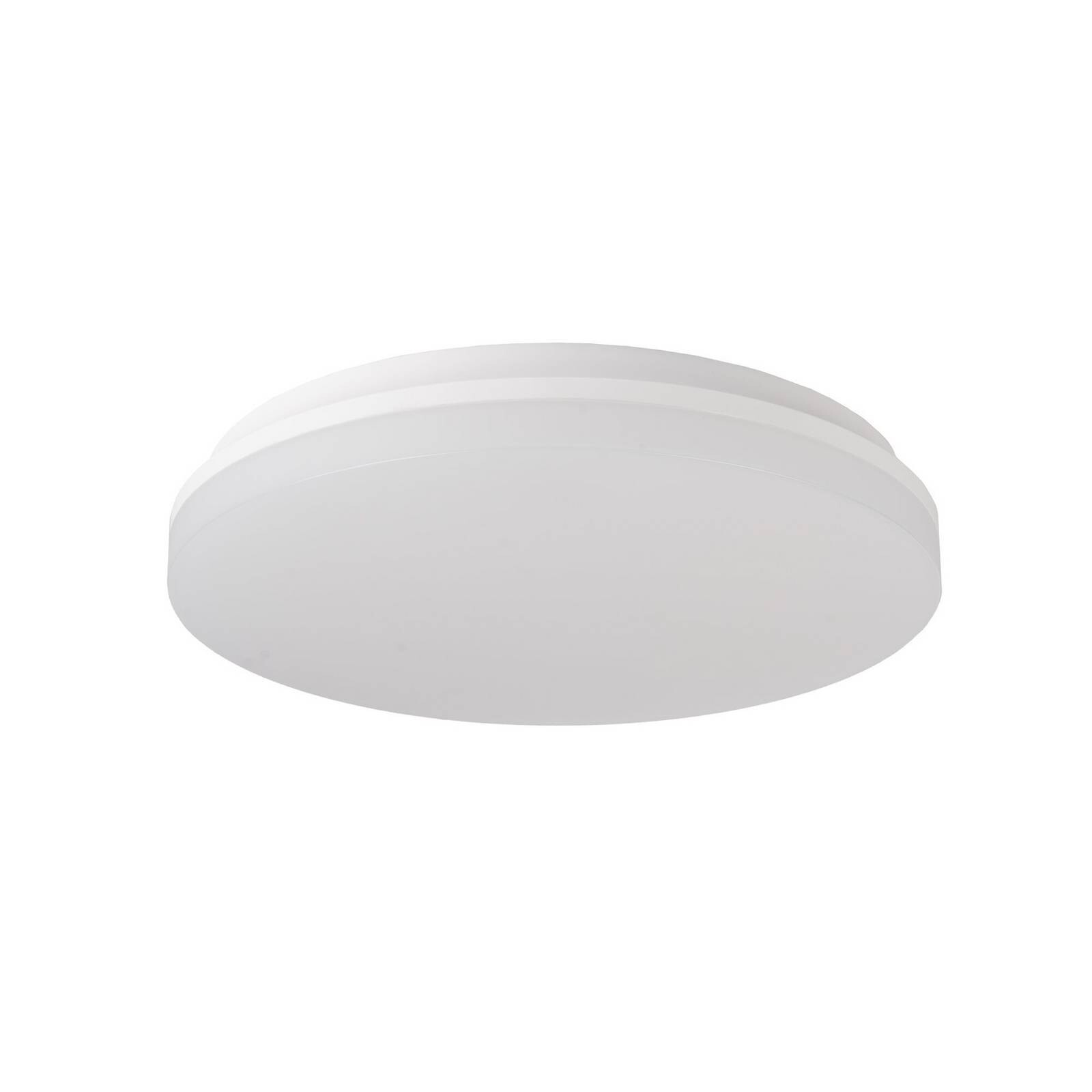 SLC stropné LED svetlo OMEGA, biele, Ø 40 cm, DALI, IP54