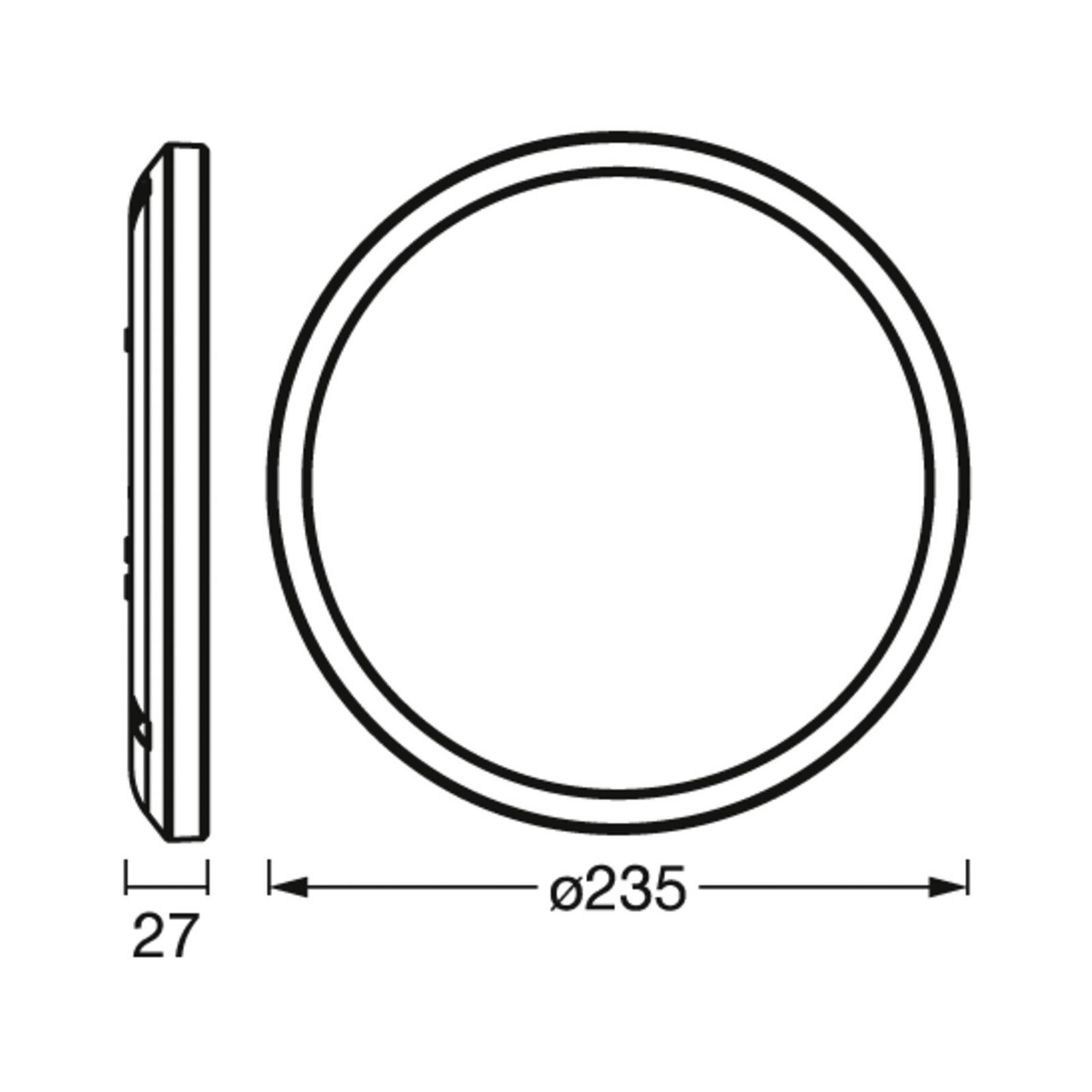 OSRAM SMART+ WiFi ORBIS ULTRA SLIM BACKLIGHT čierna 24 RGBW