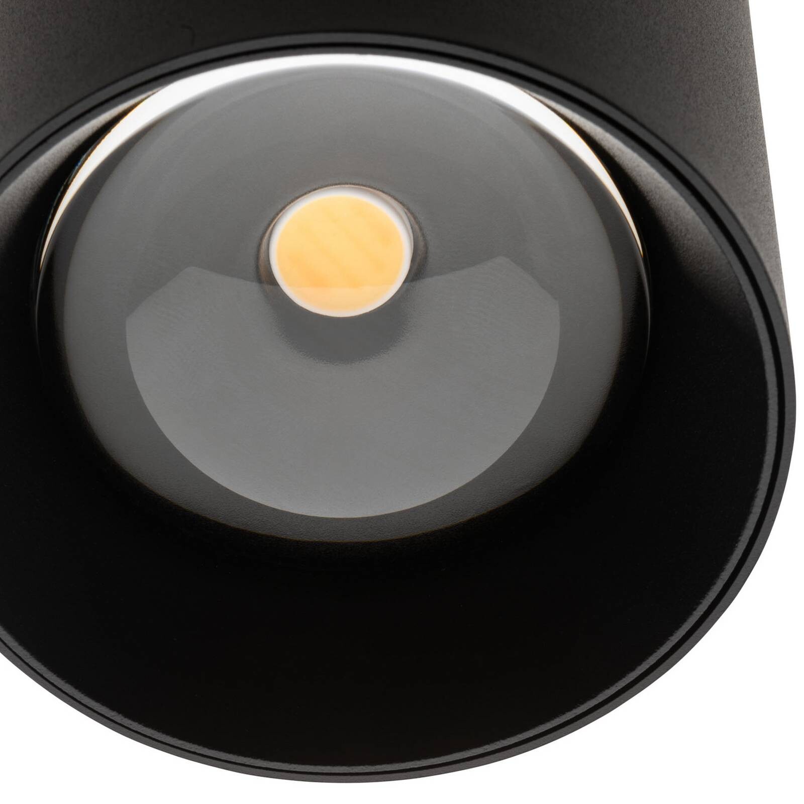 LED vonkajšie stropné svietidlo 5173, čierne, 9 cm, kov, IP54 CCT