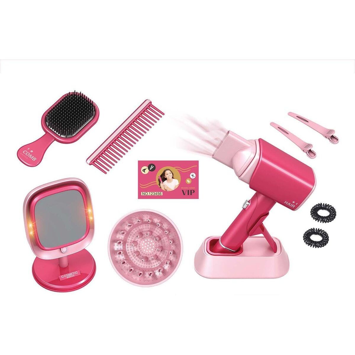 Vlasové štúdio fén + zrkadlo