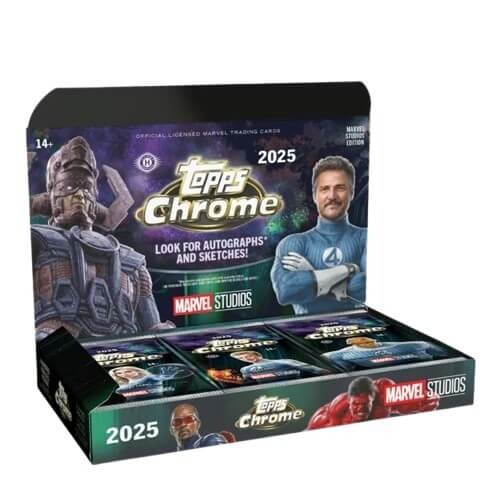Topps 2025 Topps Chrome Marvel Studios - Hobby Box