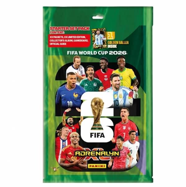 Panini FIFA World Cup 2026 - starter pack - futbalové karty