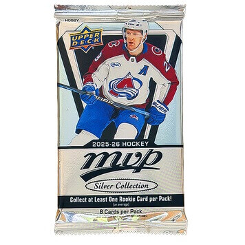 Upper Deck 2025-2026 NHL Upper Deck MVP Silver Collection Hobby deck - hokejové karty