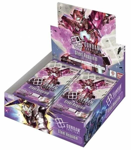 Bandai Gundam TCG Steel Requiem GD-03 Booster box