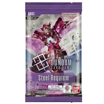 Bandai Gundam TCG Steel Requiem GD-03 Booster
