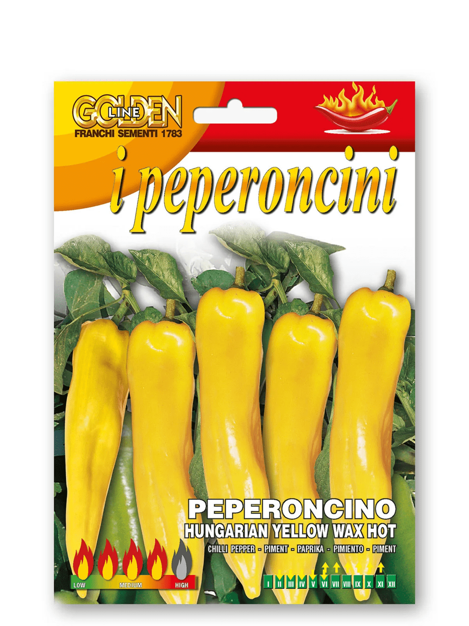 Franchi Chilli HUNGARIAN YELLOW WAX HOT