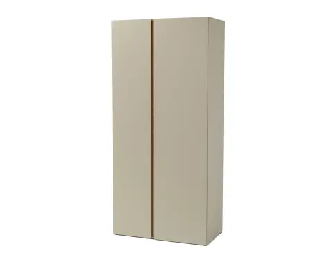 Šatníková skriňa Lucky, 90 cm, eukalyptovo zelená/baltský dub%