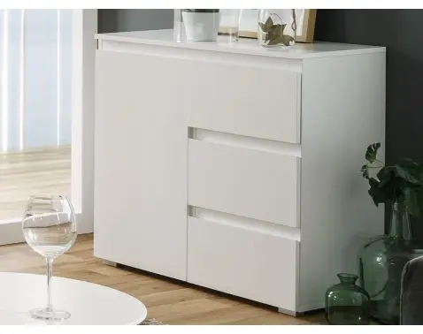 Komoda so zásuvkami Image, biela%