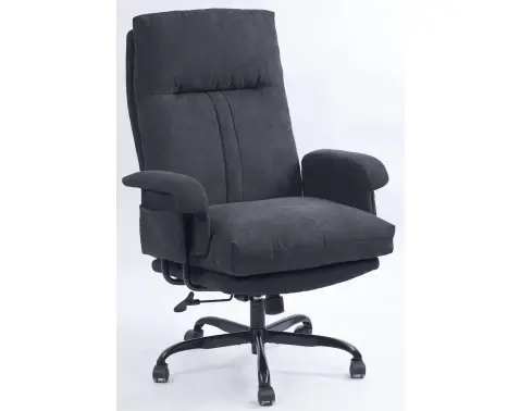 Kancelárske kreslo Alfredo, čierna látka%