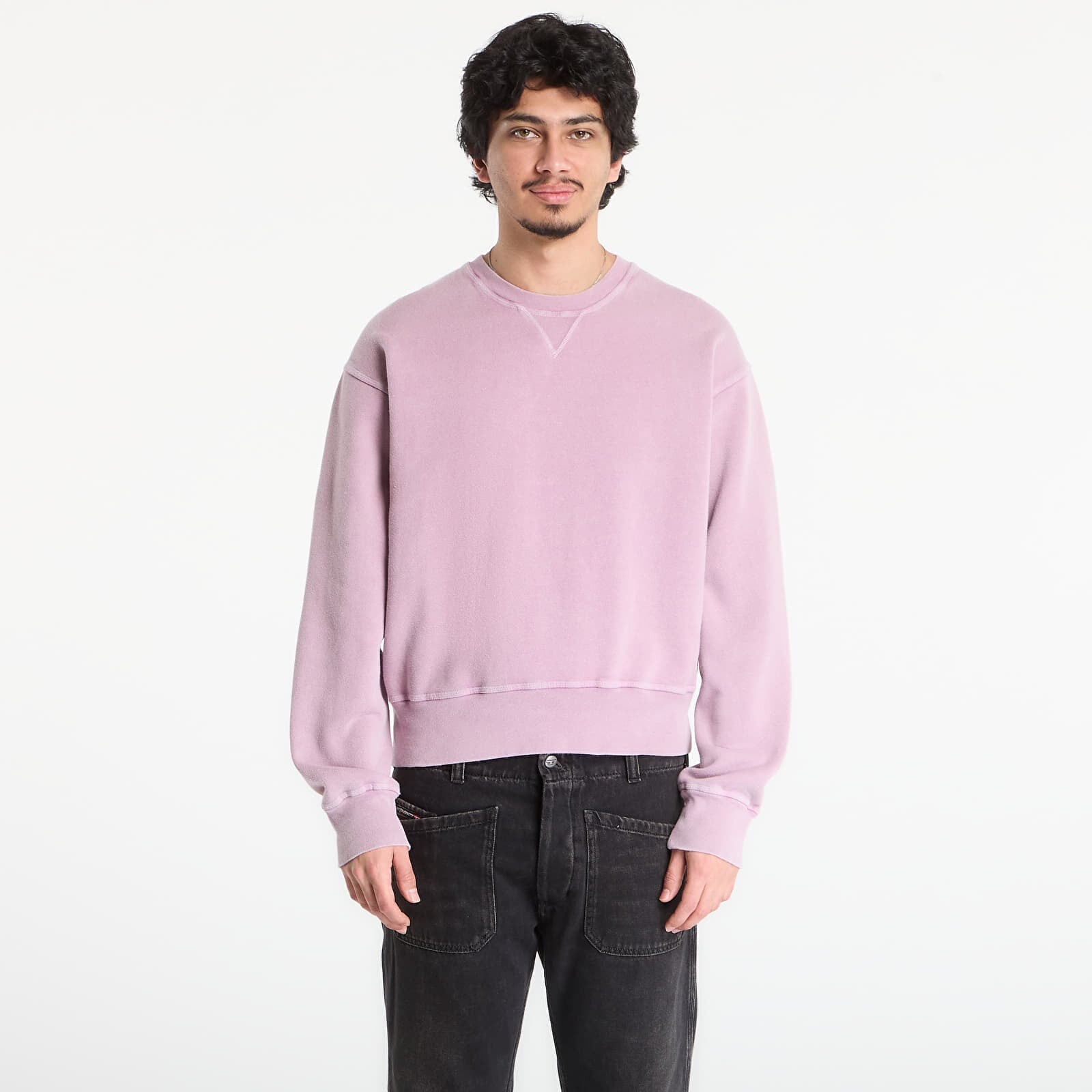 Mikina OUR LEGACY Base Sweat Gentlemens Pink Star Fleece 54