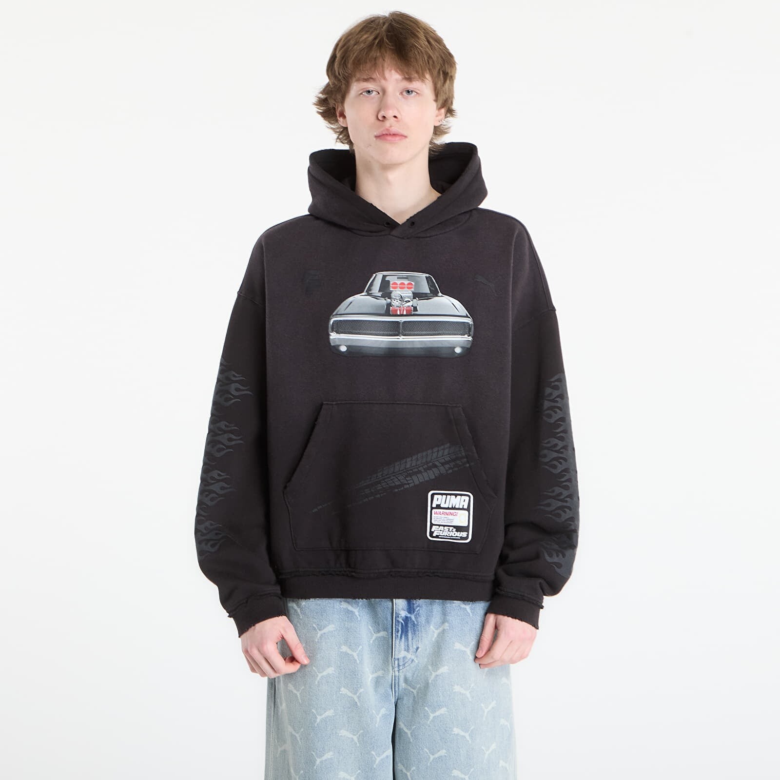 Mikina Puma x Fast & Furious Hoodie Puma Black M