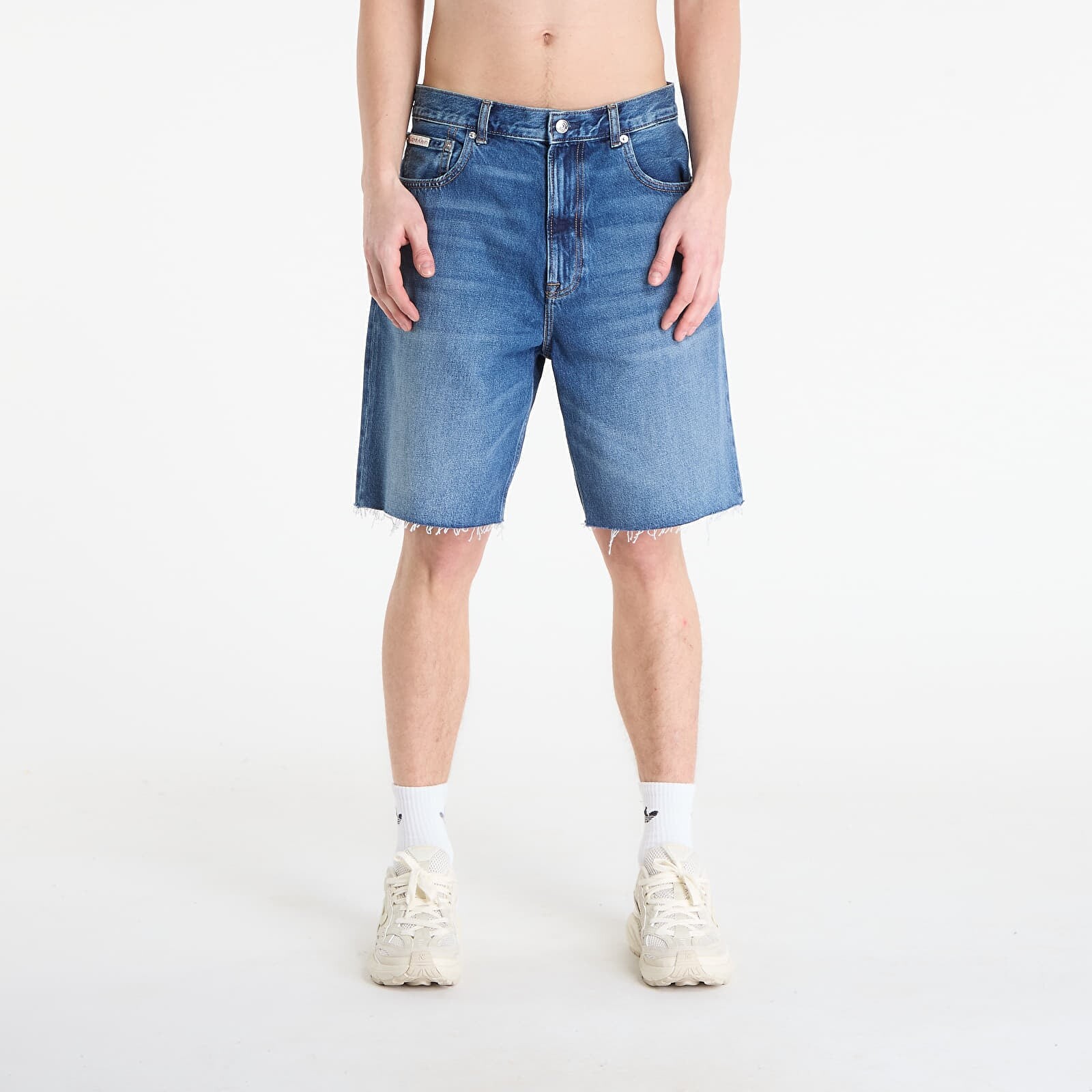 Šortky Calvin Klein Jeans 90S Short Greenwood Blue 32