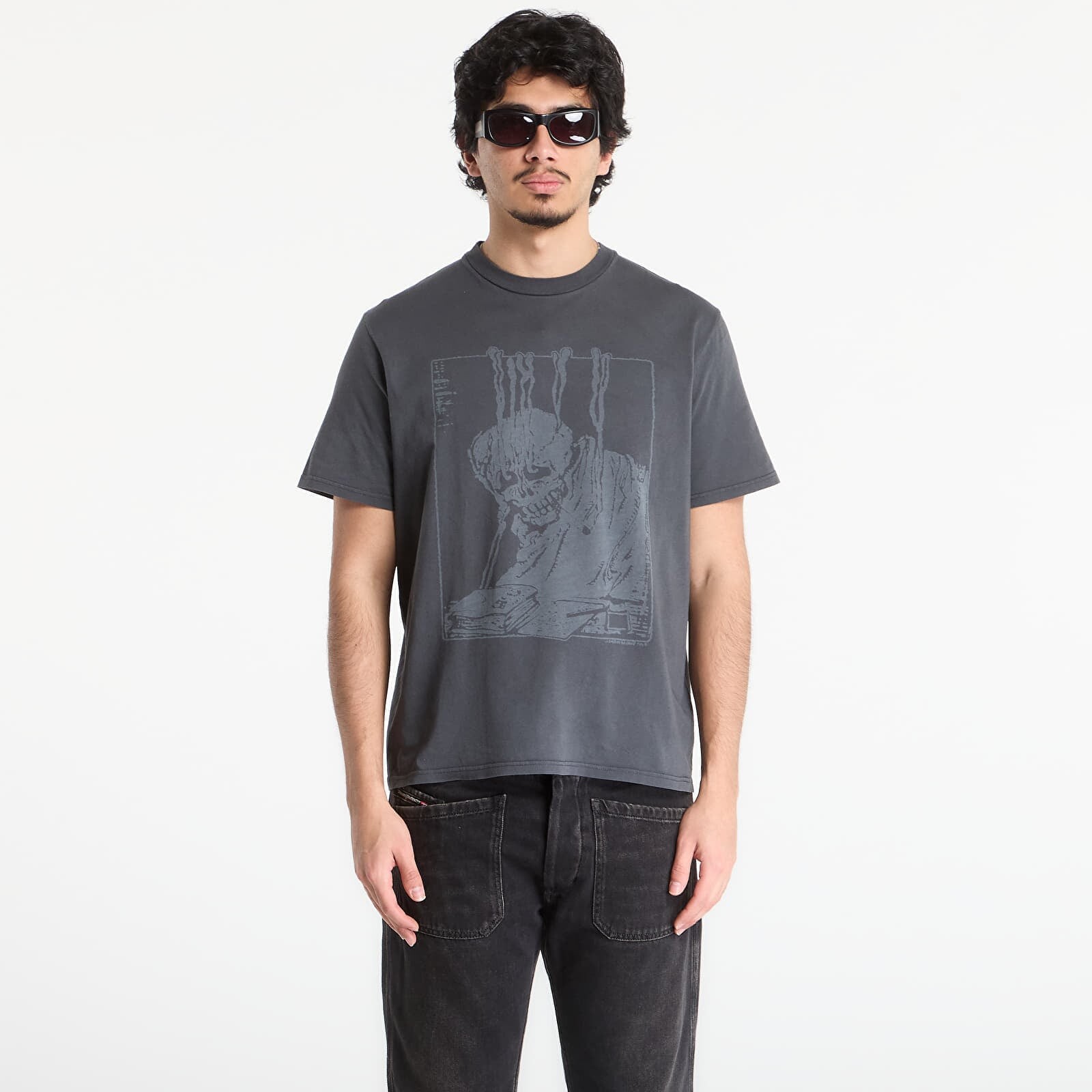 Tričko OUR LEGACY Box T-Shirt Angry Fan Mail Print 52