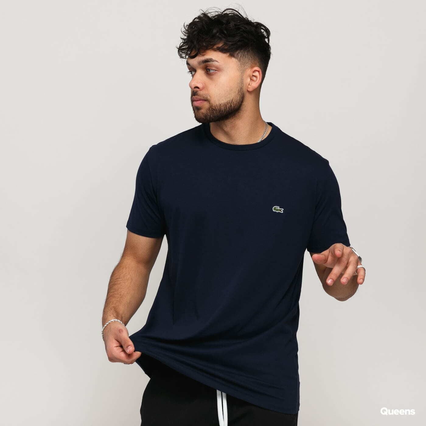 Tričko LACOSTE Men's T-Shirt Navy M