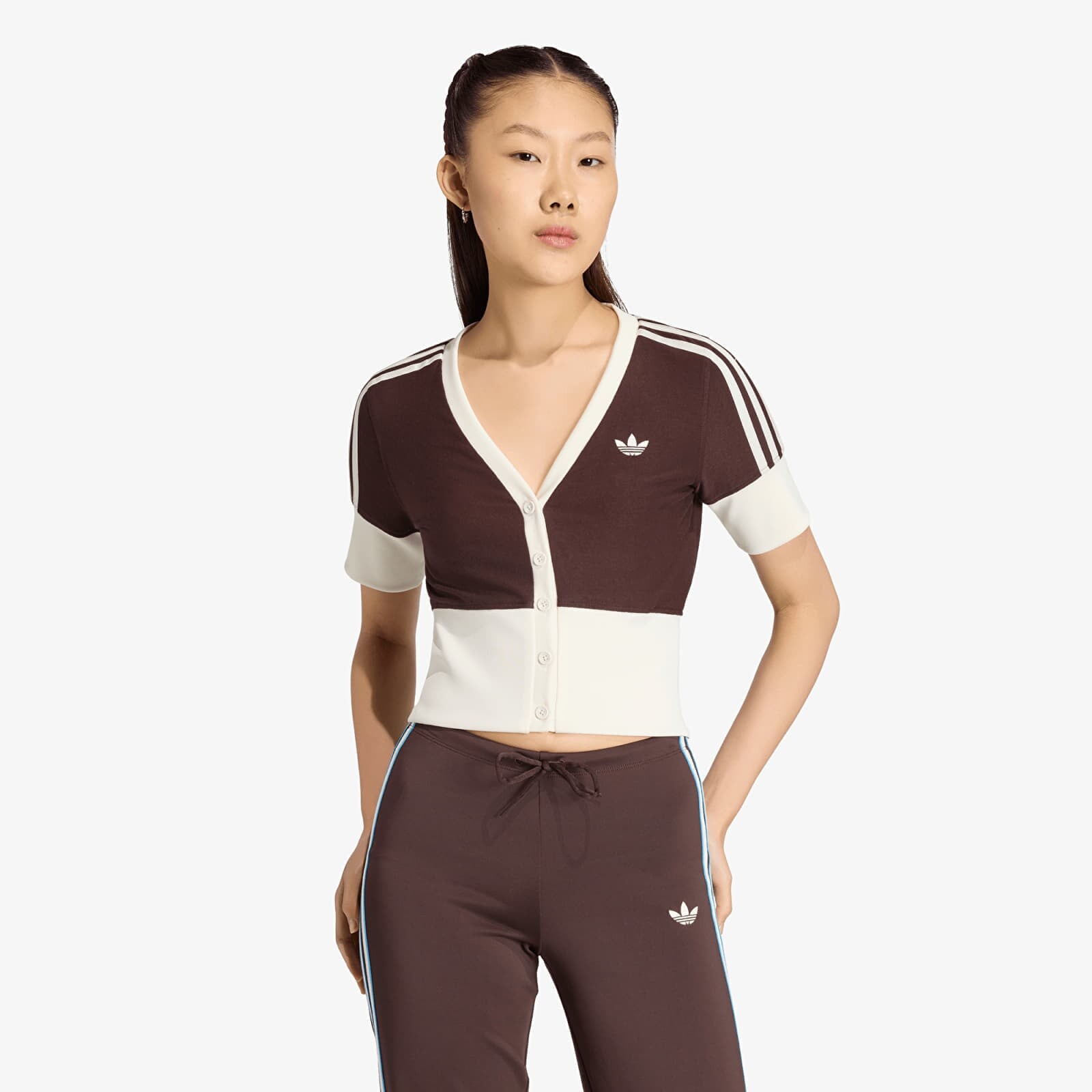 Tričko adidas V-Neck Shirt Auco XS