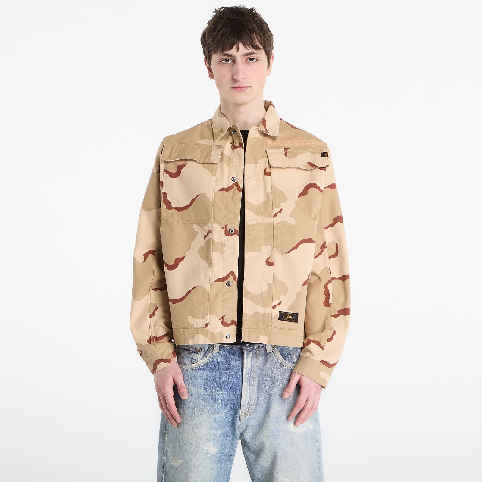 Bunda Alpha Industries Chore Coat Camo Desert Camo 91 M