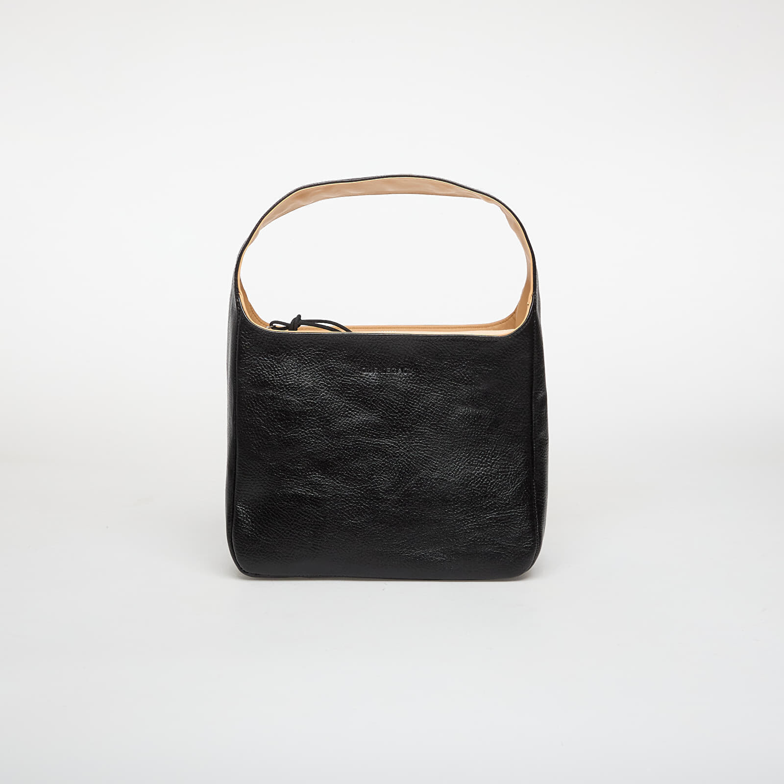 Taška OUR LEGACY Brick Bag Black Leather Universal