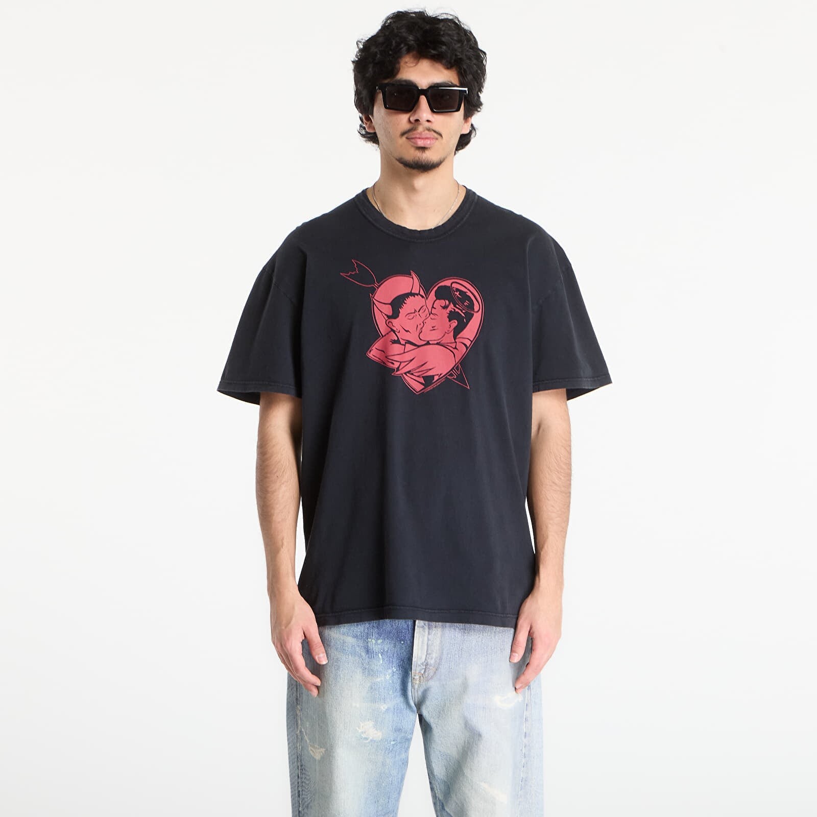 Tričko OUR LEGACY Loose T-Shirt Love Story Print 48