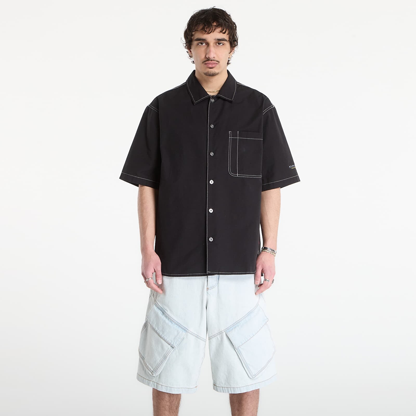 Košeľa Oakley Heritage Over Shirt Pitch Black S