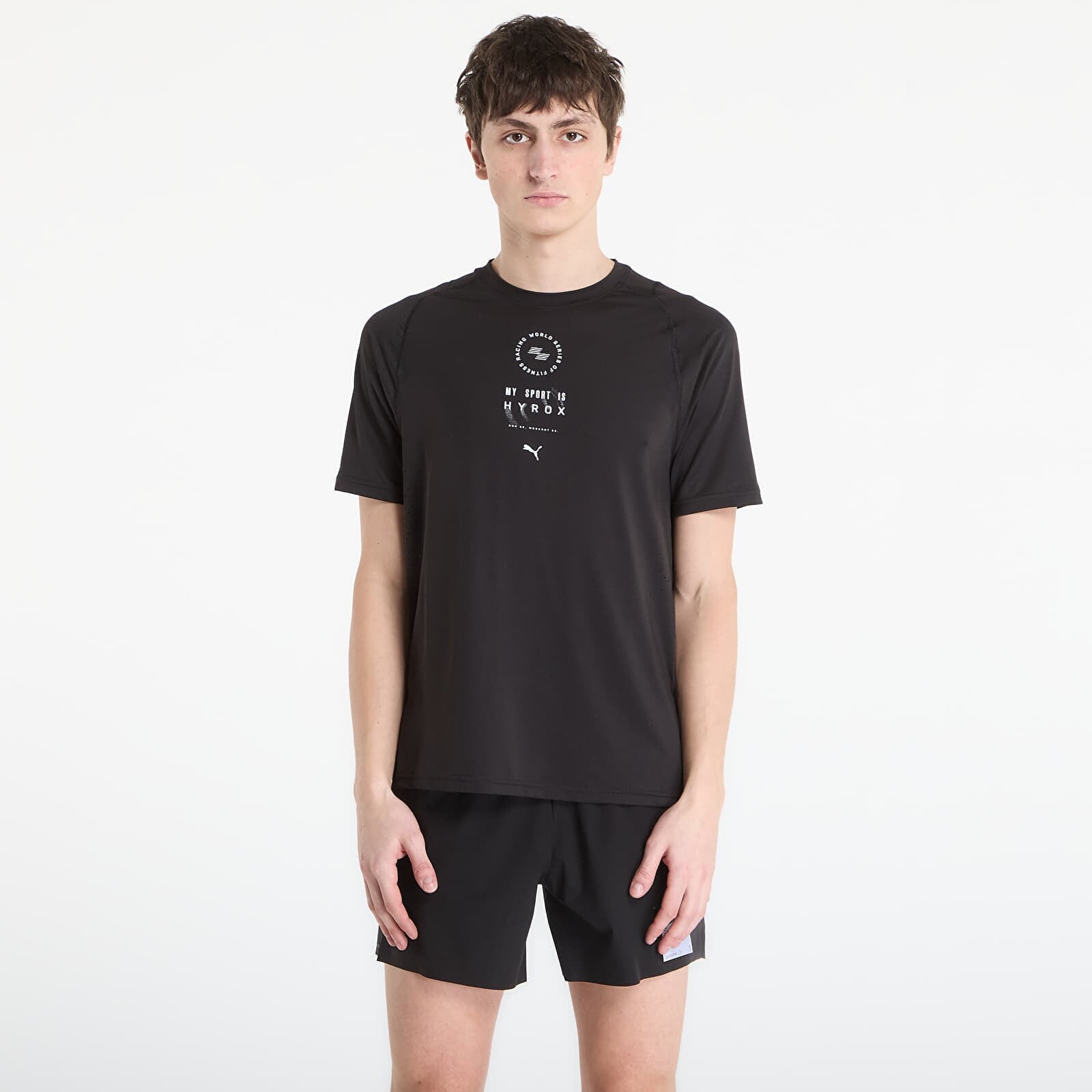 Tričko Puma M Puma x HYROX Dryelite Tee Puma Black XL