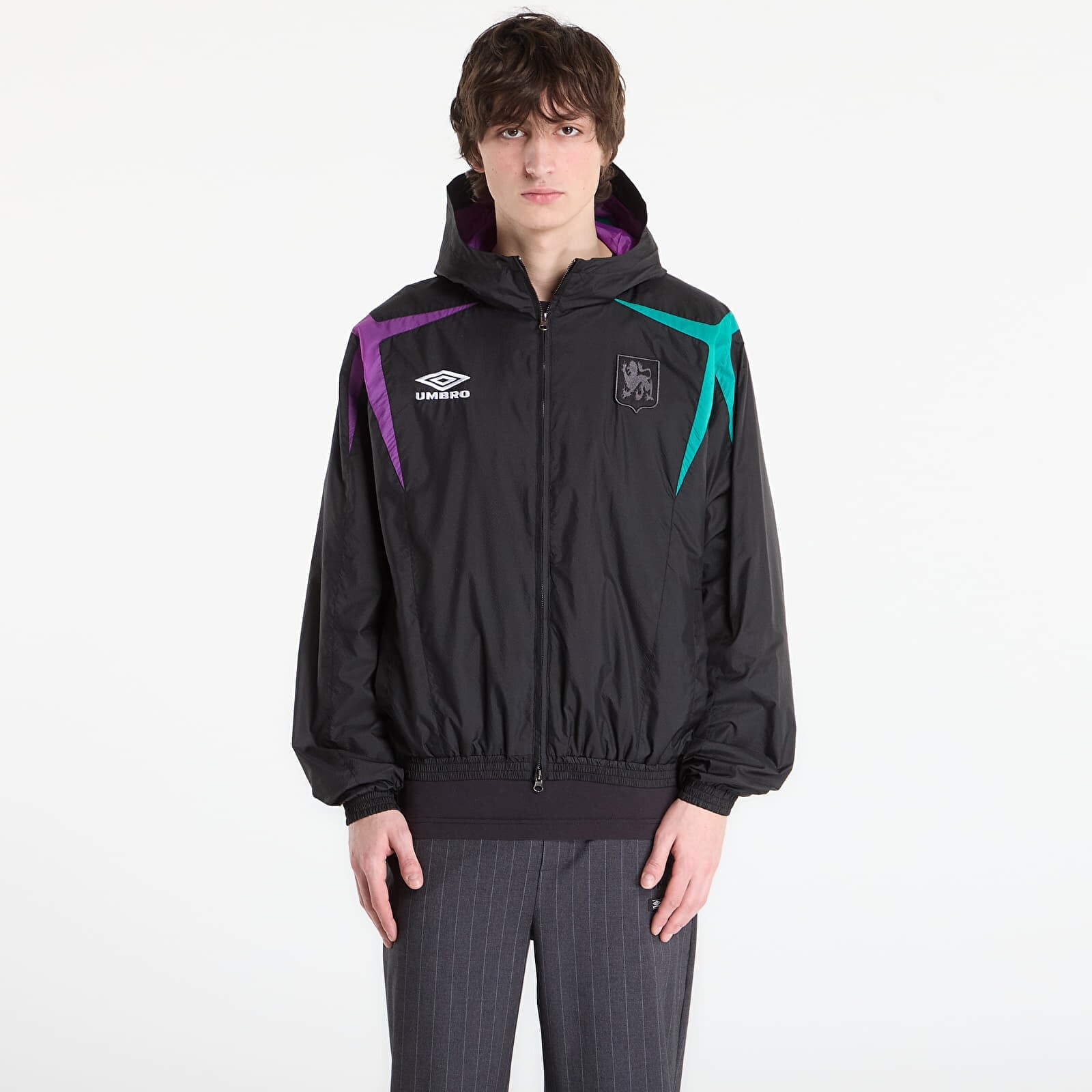 Bunda Umbro by SlamJam Jester Masked Track Jacket Black L