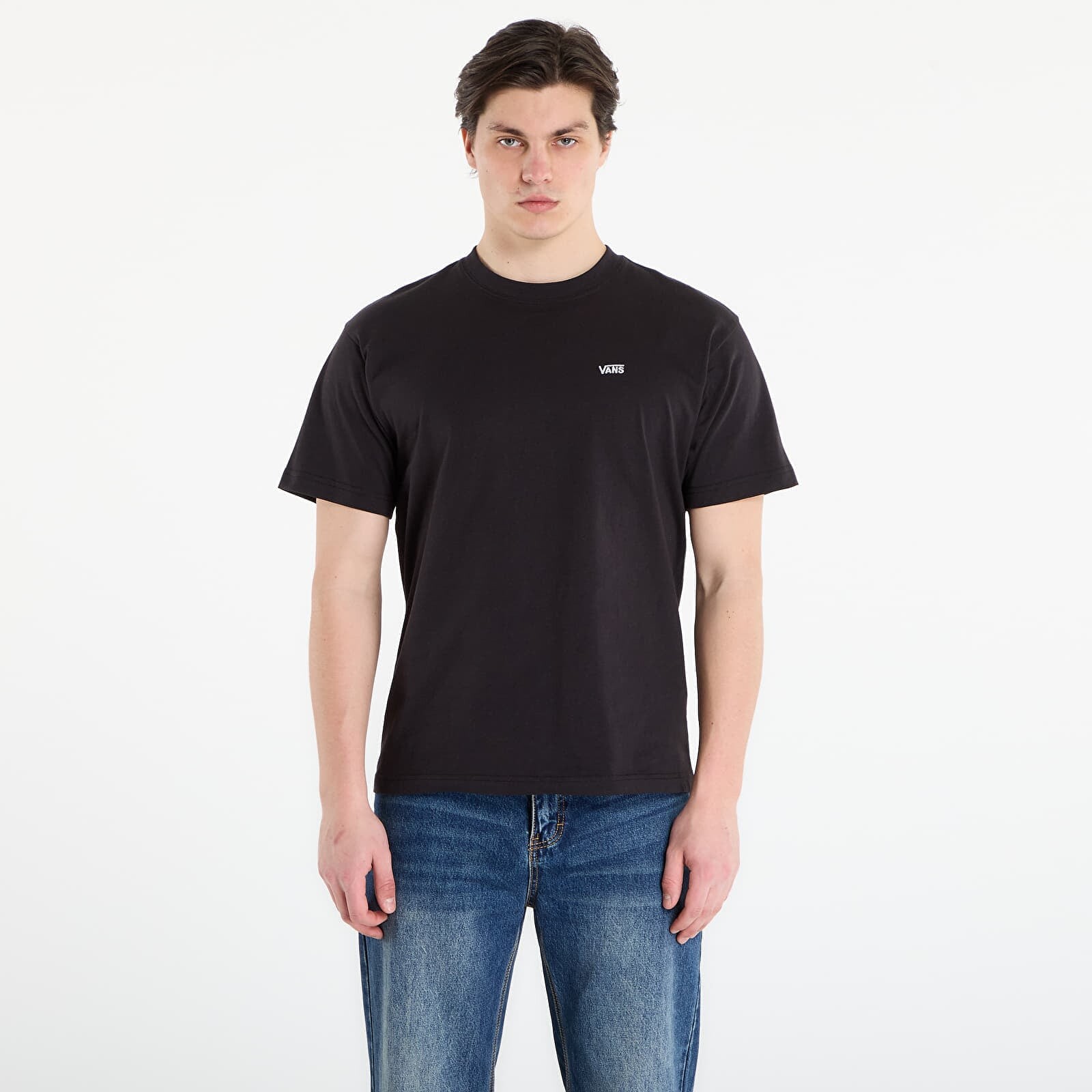 Tričko Vans Left Chest II Loose SS T-Shirt Black XL