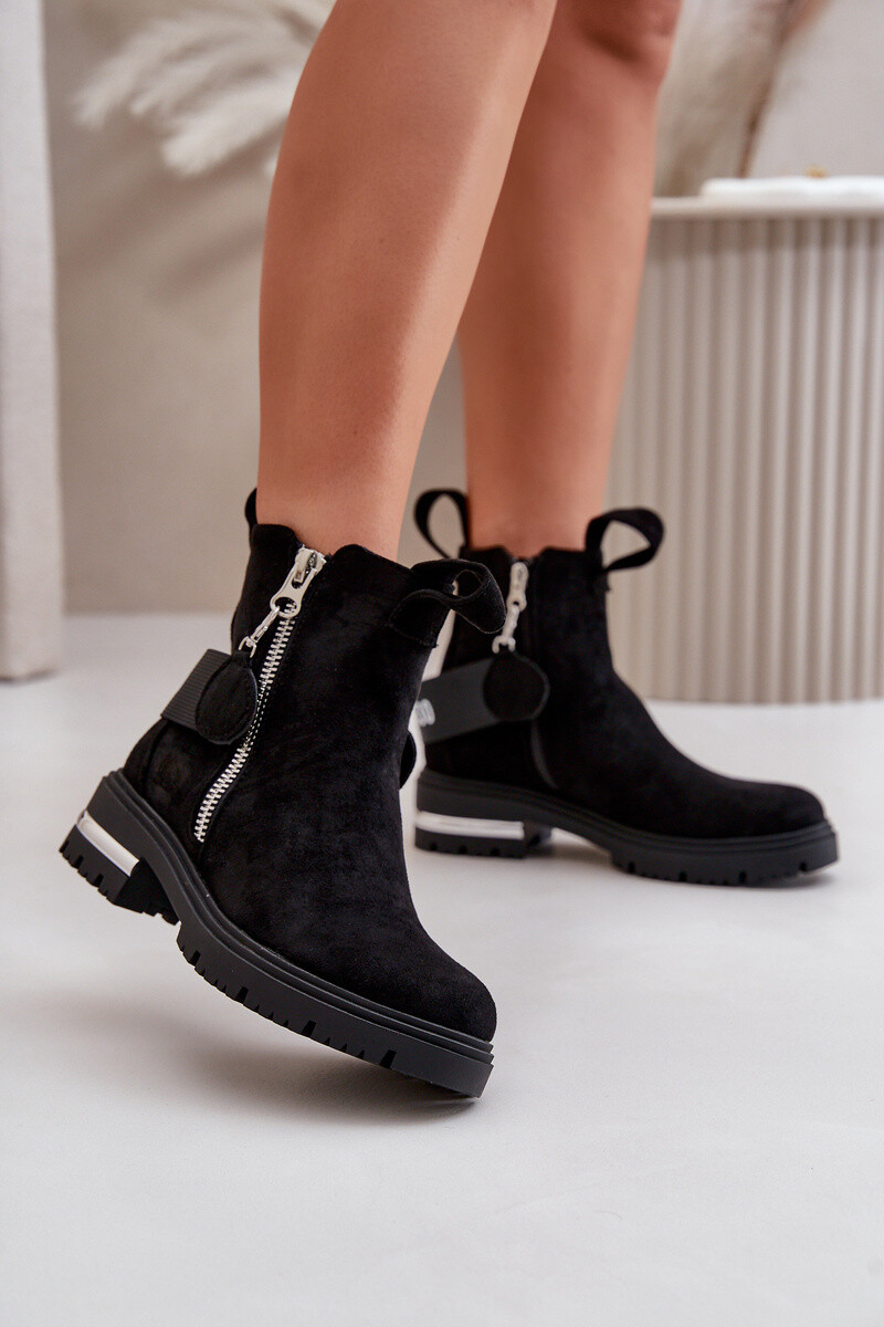 Dámske členkové topánky Kesi Calvaro