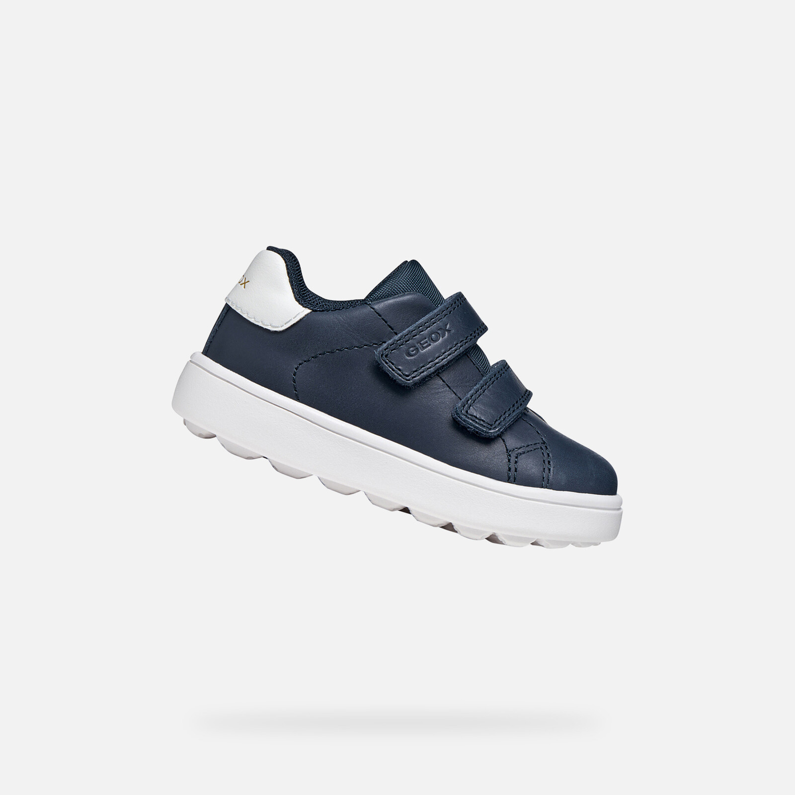 Dark Blue Boys' Geox Minicub Sneakers - Boys