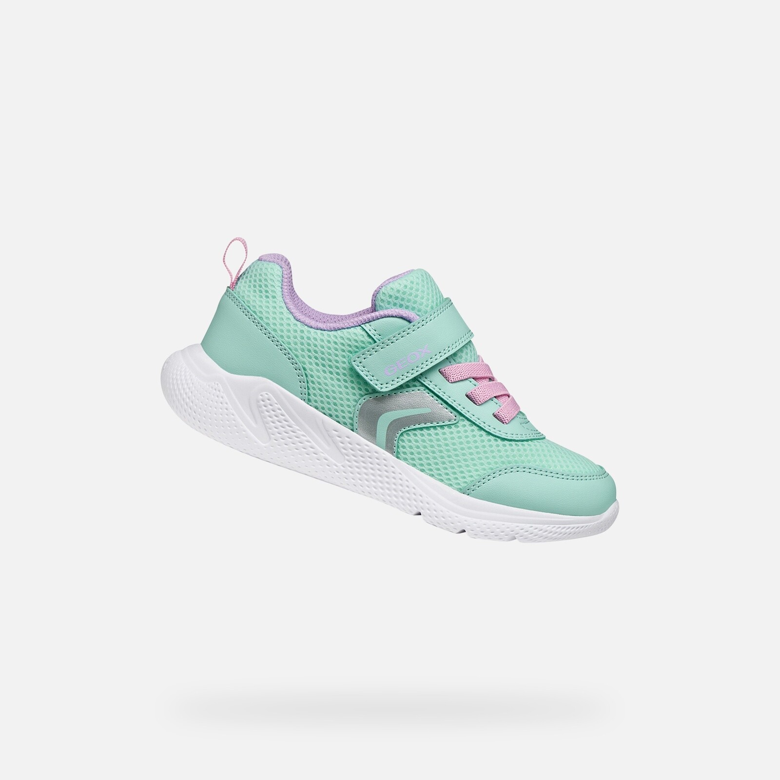 Turquoise Girls' Geox Sprintye Sneakers - Girls
