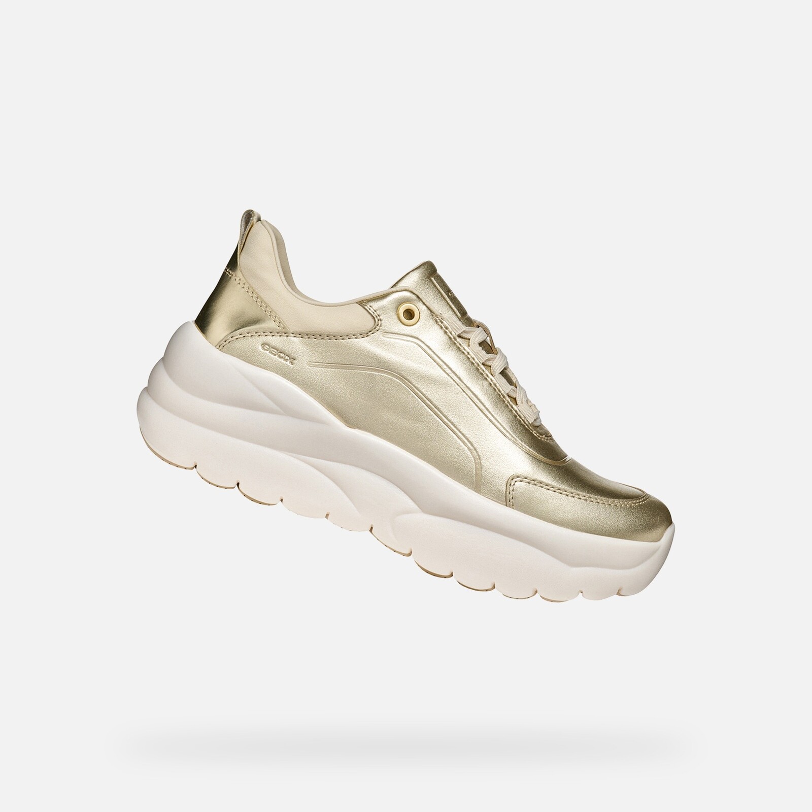 Gold Women's Geox Xtros Sneakers - Women's