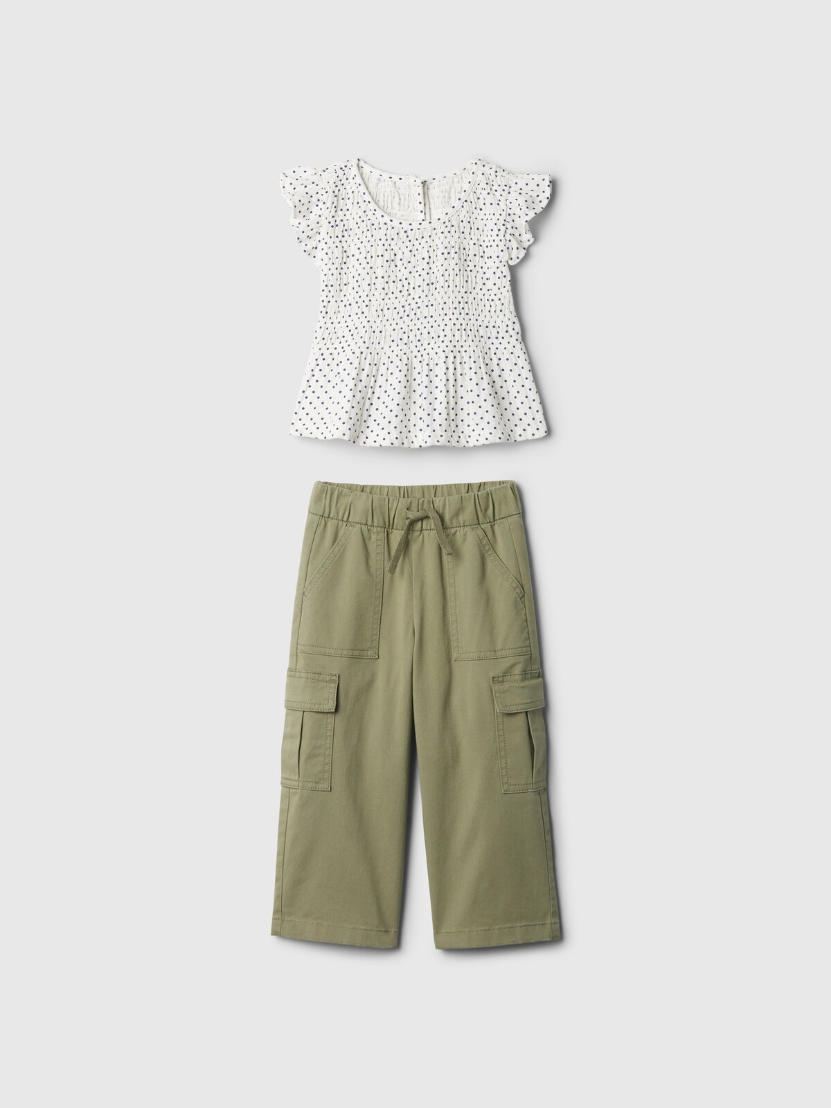 GAP Baby Cargo Outfit Set - Girls