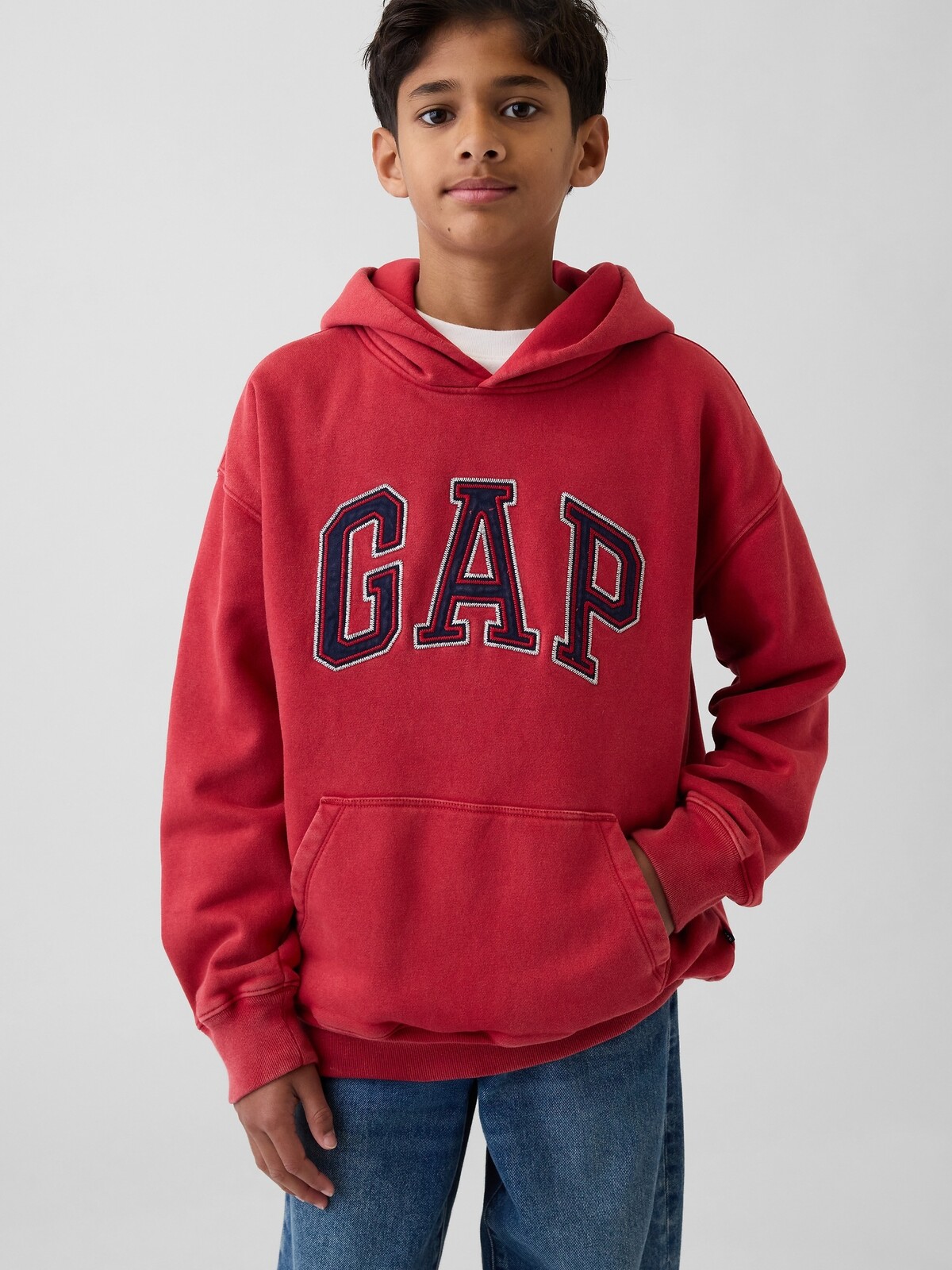 GAP Children's Sweatshirt with VintageSoft Logo - Boys