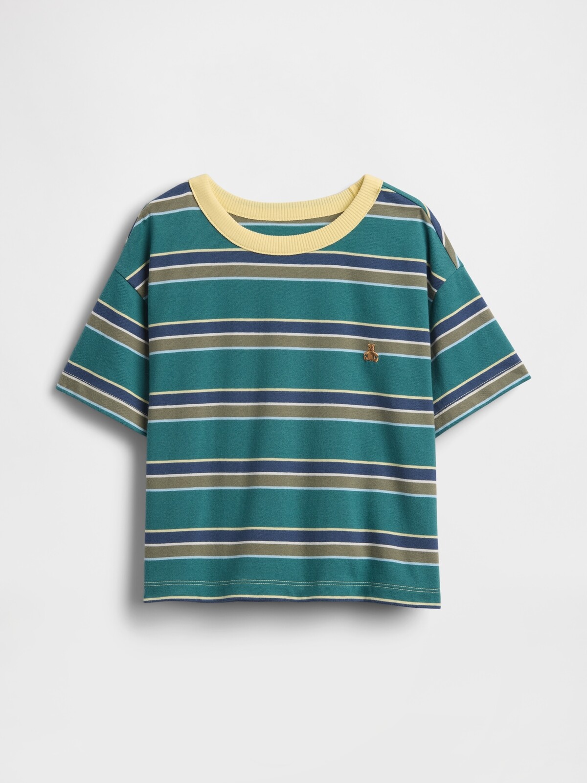 GAP Baby Striped T-Shirt Brannan Bear - Boys