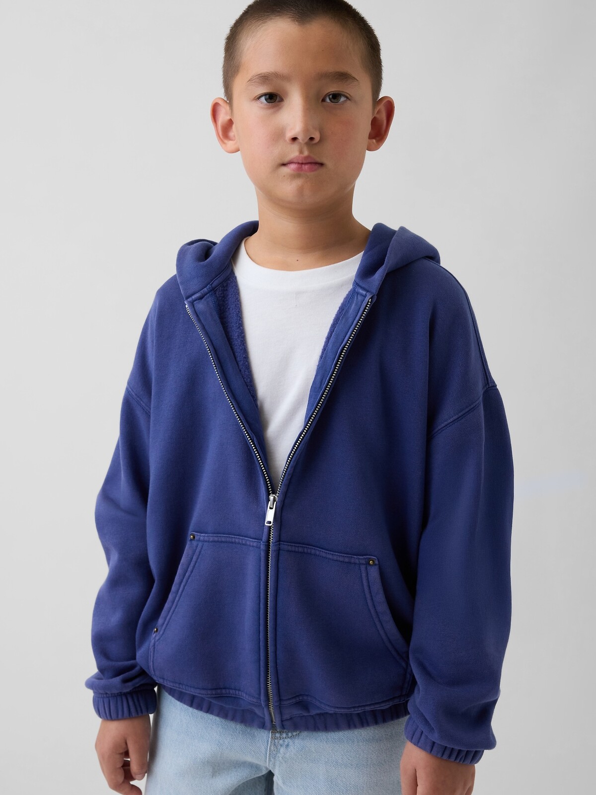 GAP Children's Zipper Sweatshirt VintageSoft - Boys