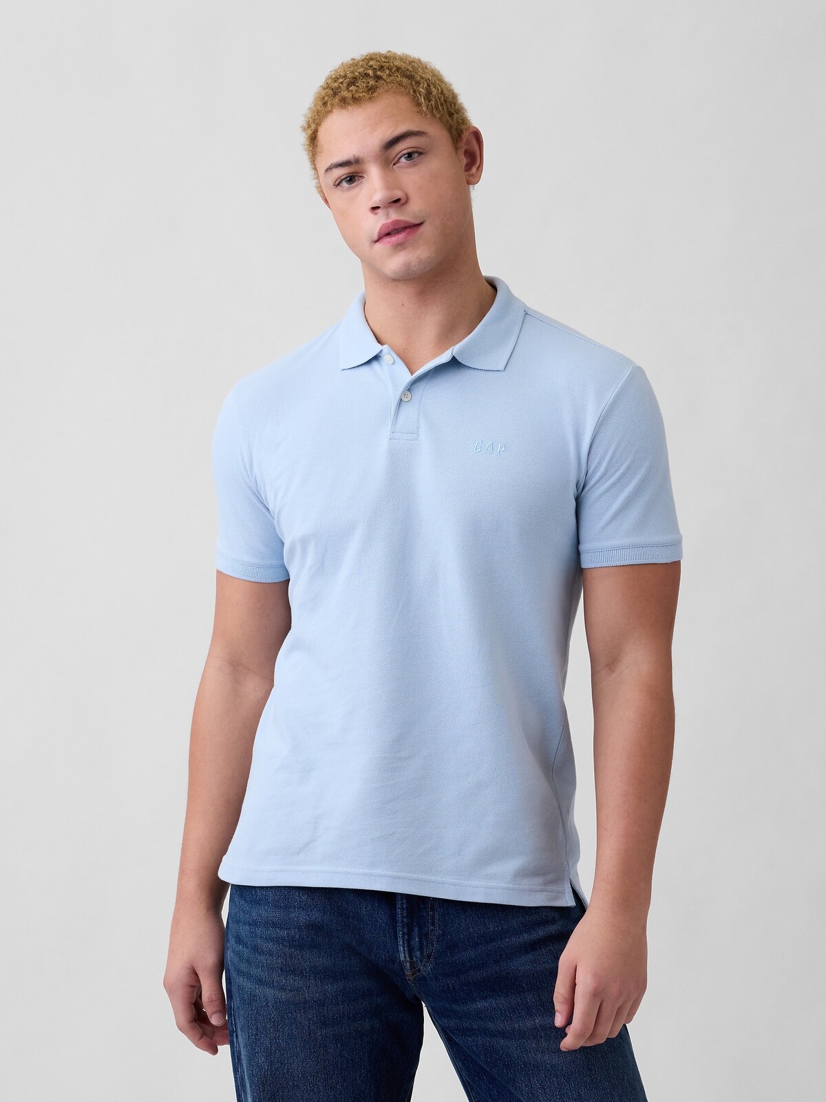 GAP Piqué Polo Shirt - Mens