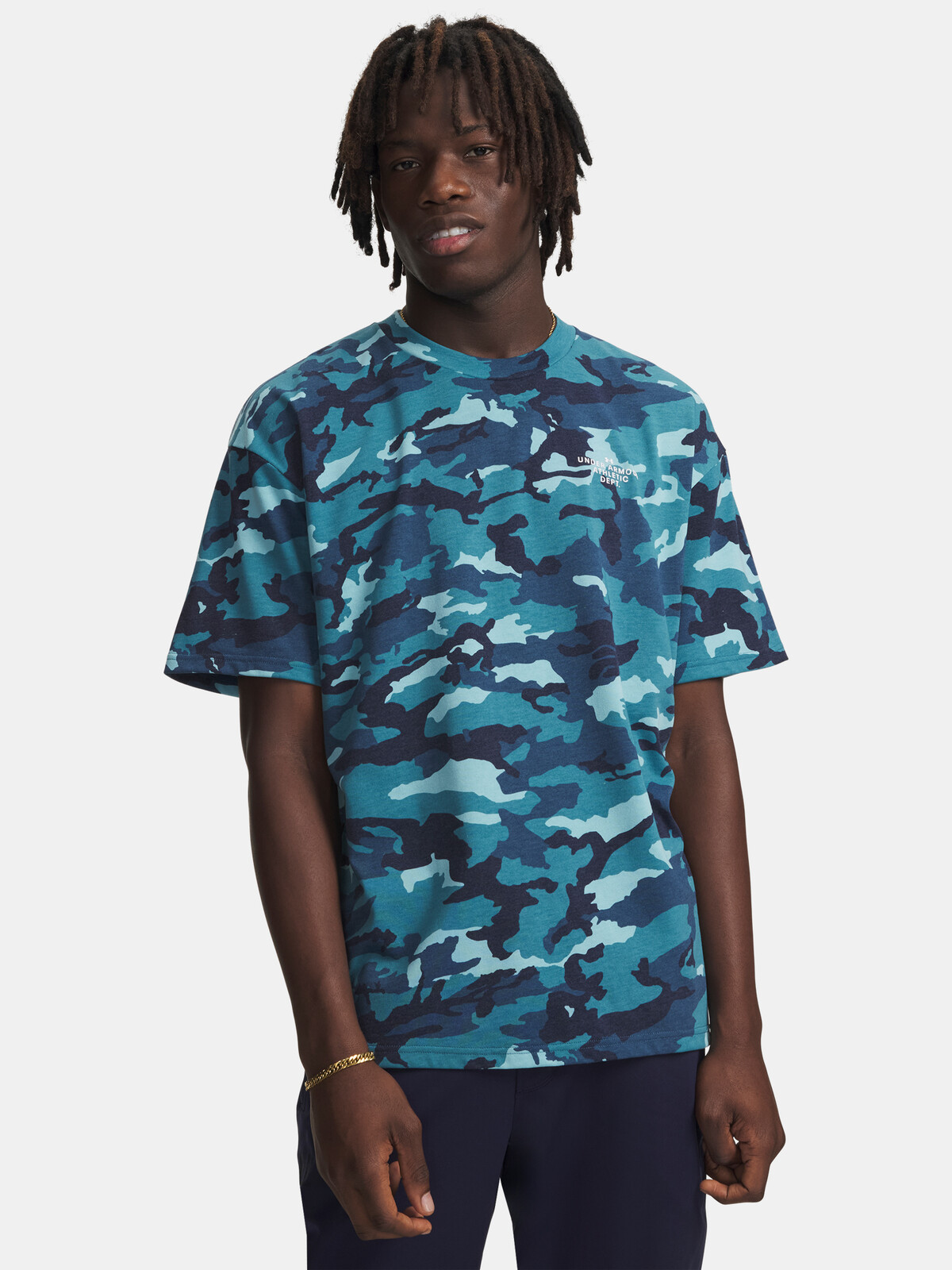 Men's Under Armour UA HWT ATHLETIC DEPT AOP SS - Men's T-Shirt