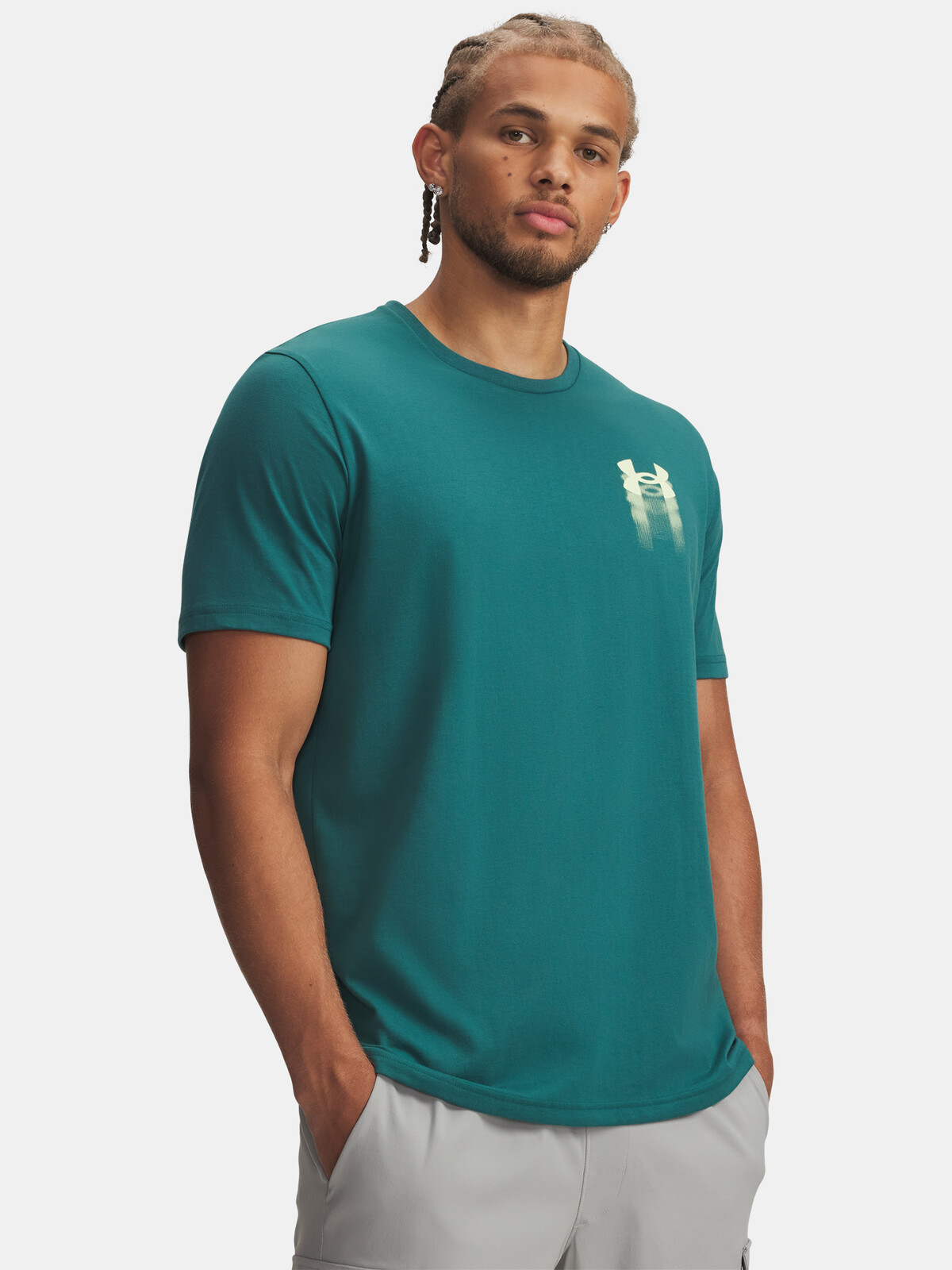 Men's Under Armour UA M BLUR LOGO SS T-Shirt - Mens