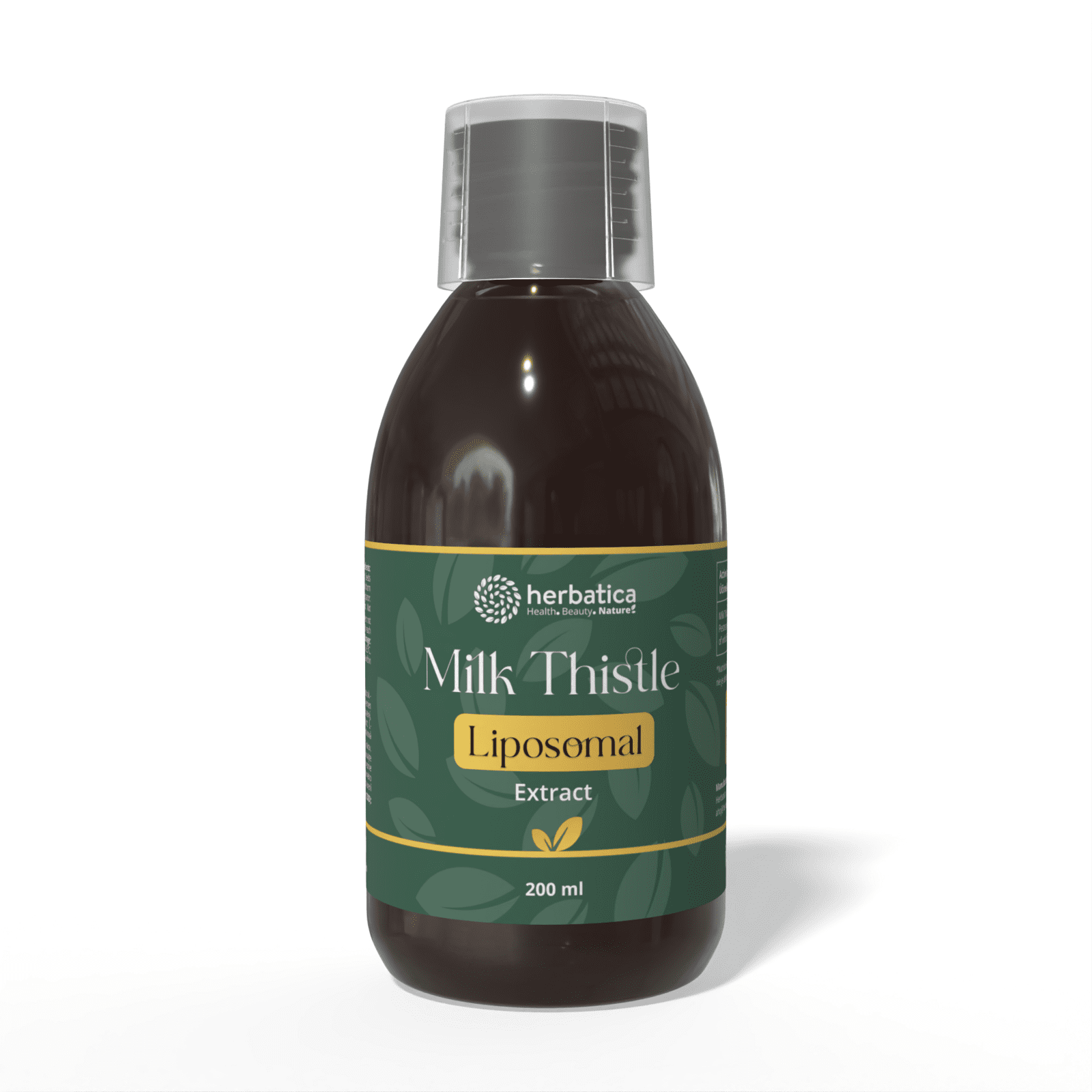 Lipozomálny Pestrec mariánsky extrakt zo semien - 200 ml - Herbatica