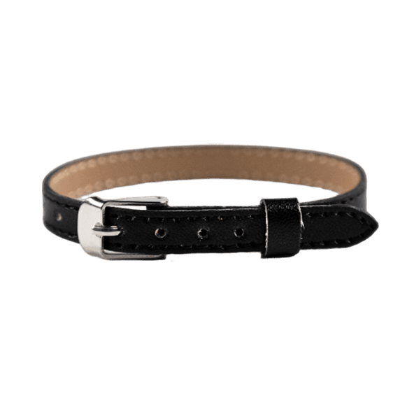 Nojomojo Černý náramek na přívěsky KLASIK