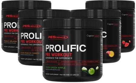 Pescience prolific pre workout 280g