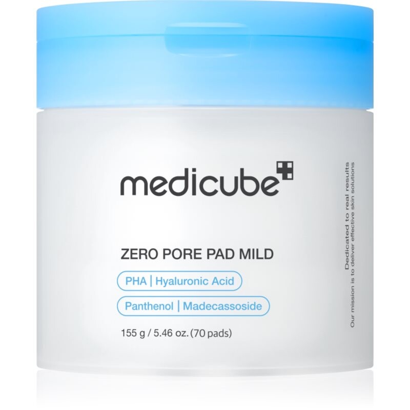 Medicube Zero Pore Pad Mild peelingové pleťové tampóny pre citlivú pleť 70 ks