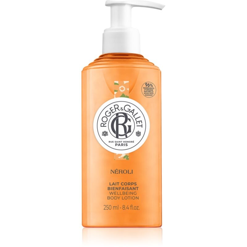 Roger & Gallet Néroli upokojujúce telové mlieko pre ženy 250 ml