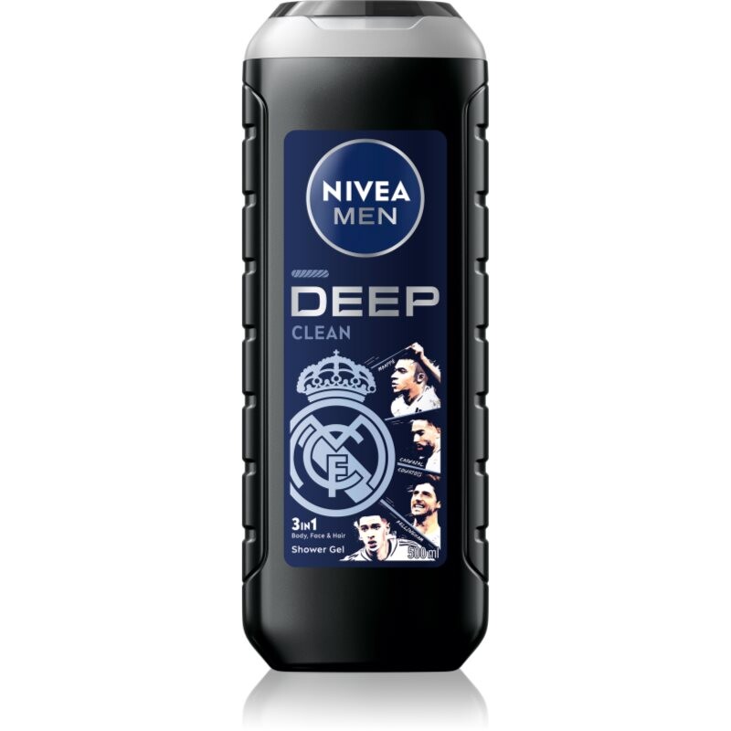 NIVEA MEN Real Madrid hydratačný sprchový gél 3v1 500 ml