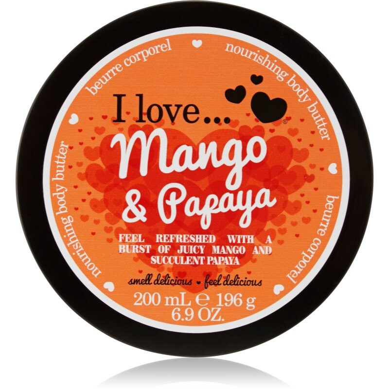 I Love Mango & Papaya telové maslo 200 ml