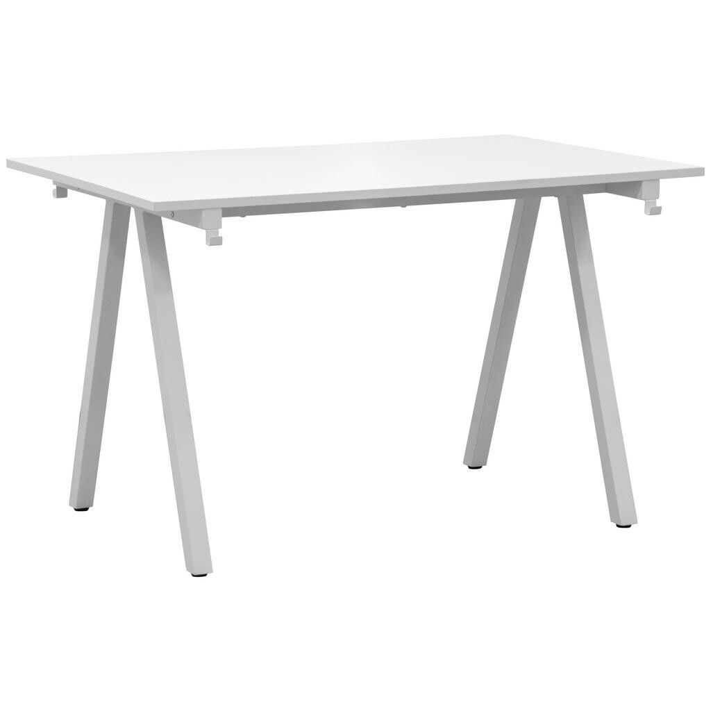 Carryhome PÍSACÍ STÔL, biela, 120/80/75 cm