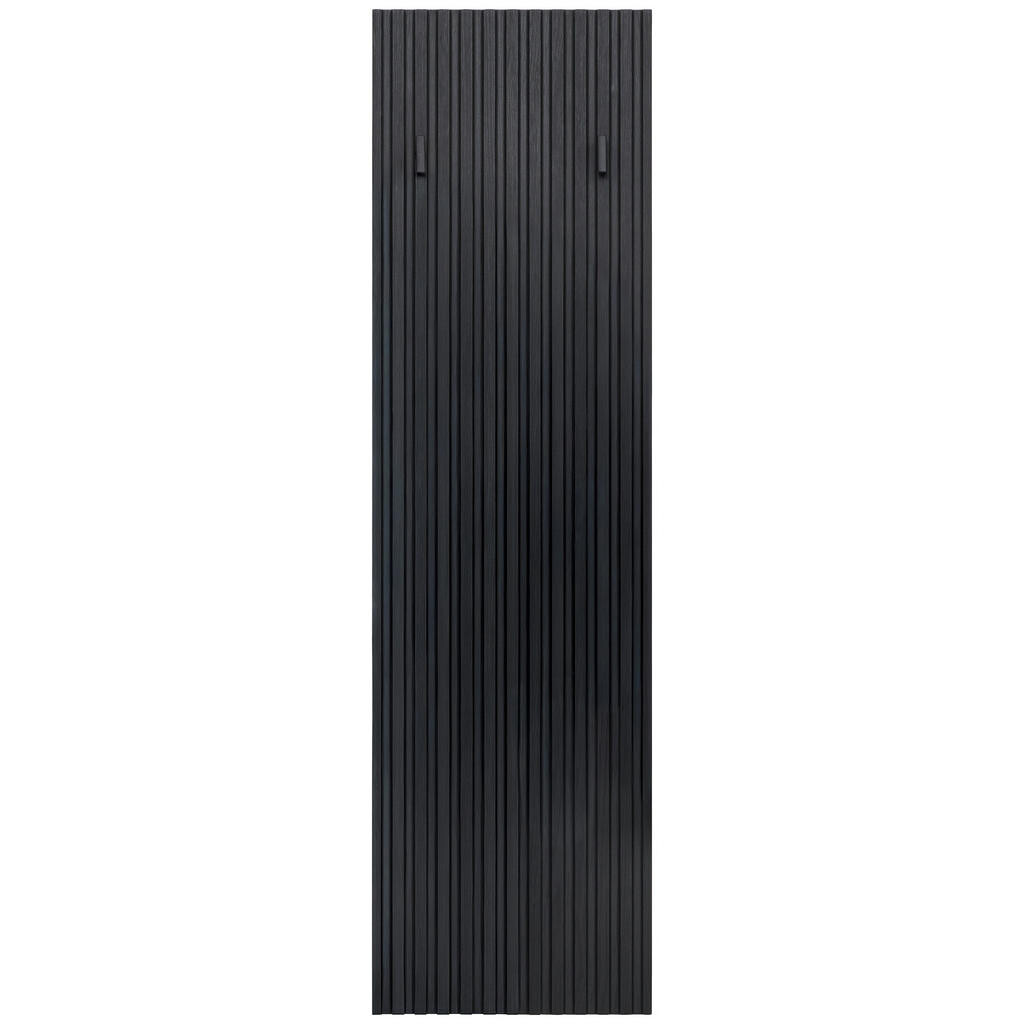 Hom`in VEŠIAKOVÝ PANEL, čierna, 32/115/2 cm